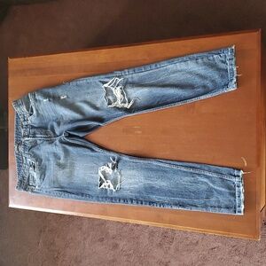 FOREVER 21 Men's Slim Fit Blue Jeans. Size W36 L32.
